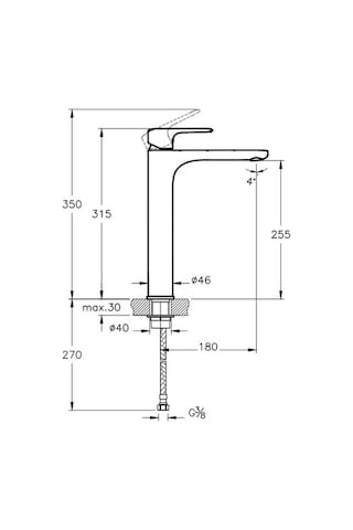 Artema Root Round Çanak Lavabo Bataryası Krom A42707