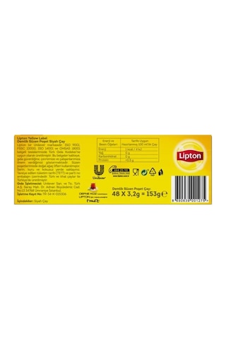 Yellow Demlik Poşet 153gr