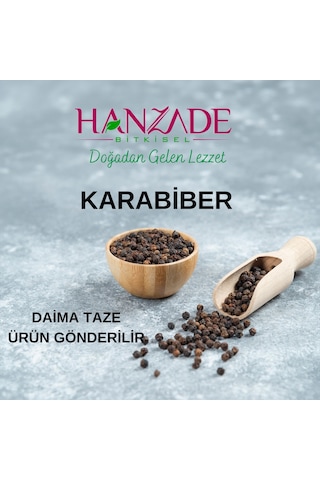 Hanzade Bitkisel Karabiber Tane 500 G