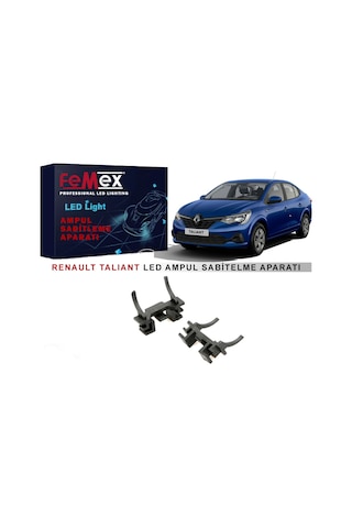 Renault Talıant H7 Led Ampul Uzun Far Tutucu Sabitleme Aparatı