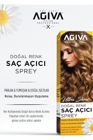 Agiva Doğal Renk Açıcı Saç Spreyi 150 Ml (547648389)