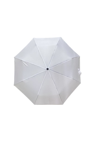 Zeus&co  Unisex Otomatik Hac Şemsiyesi - Beyaz