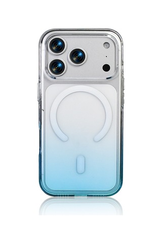 Apple Uyumlu iPhone 17 Pro Kılıf M-safe Şarj Özellikli Zore Septik Silikon Kapak Siyah