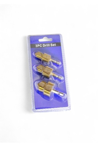Alfa Hırdavat 3 Pcs 15-19 Mm 18-24 Mm 24-31 Mm Dril Set