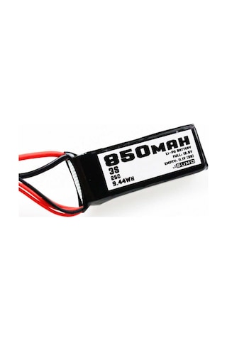 Jsumo 11.1v 850mah Lipo Batarya 25c - 3s Lipo Pil