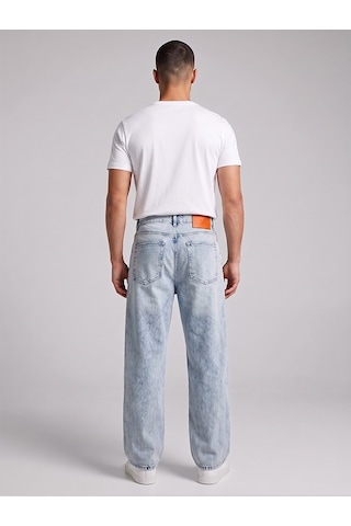 Sisley %100 Pamuk Taş Yıkama 5 Cepli Relax Fit Denim Pantolon Erkek Mavi Denim Pantolon - 325p44c1se02s Siyah