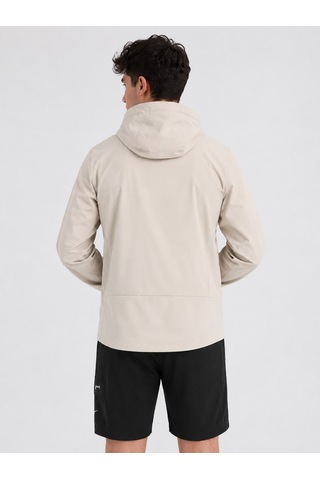 Umbro Milo Hooded Erkek Taş Gri Fermuarlı Kapüşonlu Spor Sweatshirt - Fc0501