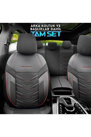Otom Reflective Design Premium Stitch Tech Oto Koltuk Kılıfı 553158659