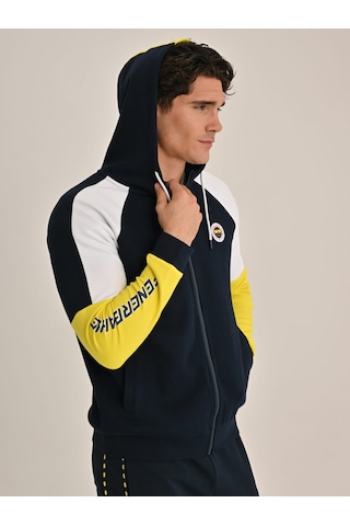 Fenerbahçe Erkek Trıbun Üç Renkli Sweat Fb Laci Yeni
