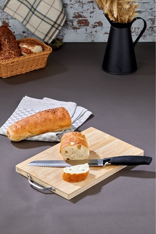 Cooker Bambu Kesme Doğrama Sunum Tahtası Ckr3294 Kahverengi 30x20 Kahverengi