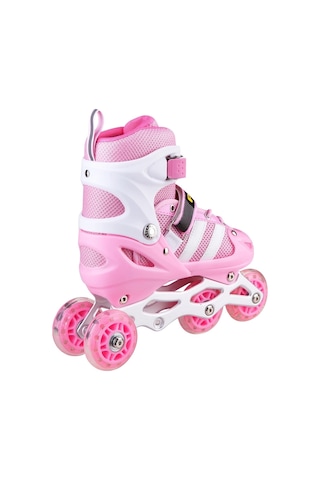 Pasifik Işıklı Ayarlanabilir 4 Tekerli Alıştırmalı Çocuk Pateni