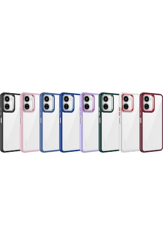 Nourthkiingdom Vivo Y16 Kılıf Nrtk Flora Kapak - Kırmızı Kırmızı