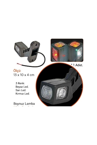 ORTA BOYNUZ LAMBA TAKIM (2ADET) TIR KAMYON KAMYONET DORSE
