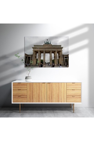 Cakasepetim Brandenburg Kapısı Almanya Berlin Ahşap Mdf Tablo