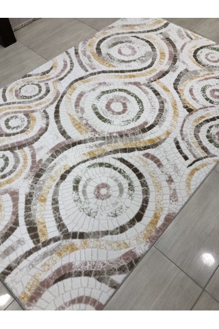 Dinarsu Halı Bodrum Br 018 Pudra Sarı 150X233 Renkli 4 M2 Halı !