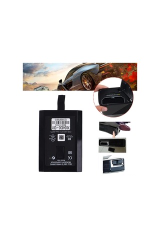 Skycity Xbox 360 Slim İçin 250gb Dış Hard Disk - Oyun Yükleme Hızı Arttırıcı, Konsol Korumalı, Abs Malzeme, Hafıza Genişletici