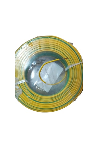 2.5 Mm Sarıyeşil Cca Nya Kablo 100 Metre Tam Kesit Tesisat Kablosu