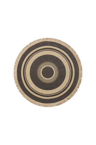 Eko Halı Brooklyn Brk 09 D.Grey Kaymaz Dokuma Kilim