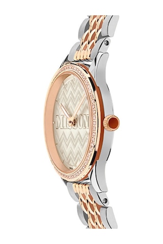 Missoni Mwcca0623 Pırlantalı Kadın Kol Saati Metalik Gri - Rose Gold