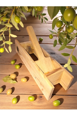Zeytin Kırma Makinesi - Ahşap Zeytin Kırma Makinesi - Zeytin Kırma Aleti - Ahşap Zeytin Kırma Aleti