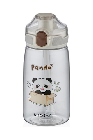Shotay Child Çocuk Su Matarası Tritan Beyaz 550ml