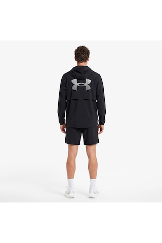 Under Armour Velociti Pro Storm Erkek Siyah Koşu Ceket 6005897