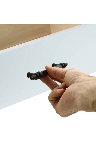 Zirve Kulp Siyah 96 Mm Plastik Siyah
