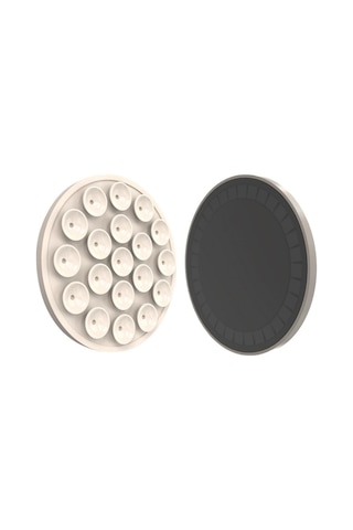 Gajeena Bej Silikon Telefon Tutucu: Süper Tutuculu, Suction Cup & Manyetik, El-işsiz Selfie/video, Banyo Ve Ayna Uyumlu, Temizliği Kolay