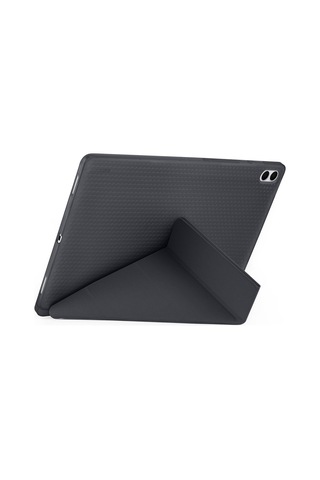 Vendas Samsung Galaxy Uyumlu Tab S11 Ultra Kılıf Zore Tri Folding Kalem Bölmeli Standlı Kılıf Kapaklı Kılıf