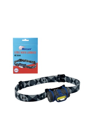 Mercure Mc6544 Ledli Kafa Lambası 3 Modlu Usb Şarjlı Kafa Feneri