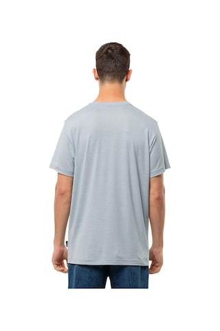 Jack Wolfskin Brand T M Erkek Tişört 1809771tr-mavi Mavi