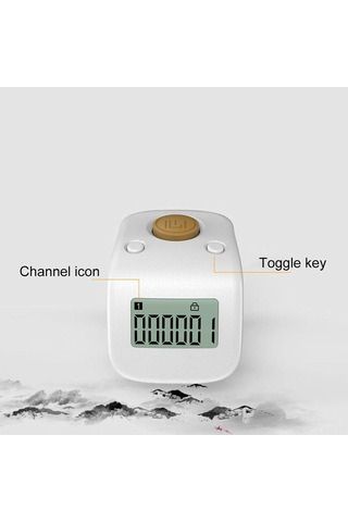 Vkemall Usb Şarjlı 6 Kanal Eldivenli Sayıcı, Sessiz Tuşlu, Veri Kilitli, 3 Ay Kullanim Süresi, Kolay Taşınabilir