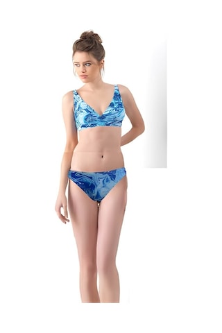 Blackspade Etnik Desen Çıkarılabilir Ince Süngerli Bikini Takım Çok Renkli