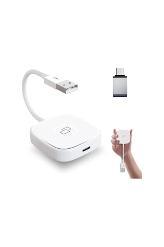 Apple İphone Usb+lightning Carplay Mirror Adaptör Çevirici -youtube Netflix Tiktok Video Yansıtıcı- 5775