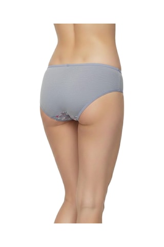 Kadın Baskılı Bikini Külot Bgl-st04939 gri