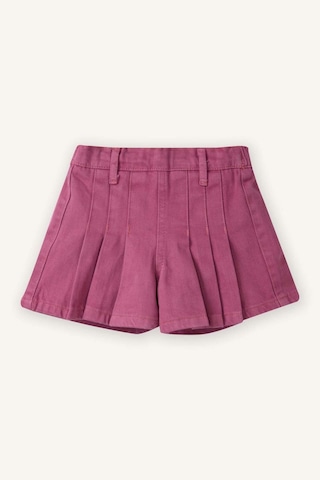 Defacto Gabardin Şort Kız Bebek G8097a526spbr123 Bordo-br123