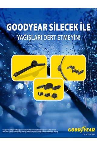 Good Year 2 Li Set Muz Tipi Silecek Takımı Opel Astra J 2009-2020 Ön Cam Sileceği 680mm-630mm