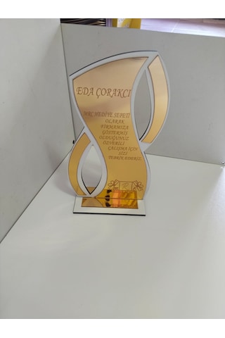 Resmi Kurum Hediyelik Plaket Şık Hediye Arıyanlara Kişiye Özel Altın