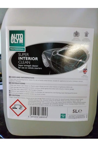 Autoglym Süper İnterior Cleaner 5 Lt.