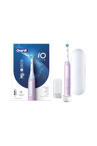 Oral-B iO 4 Şarjlı Diş Fırçası Eflatun