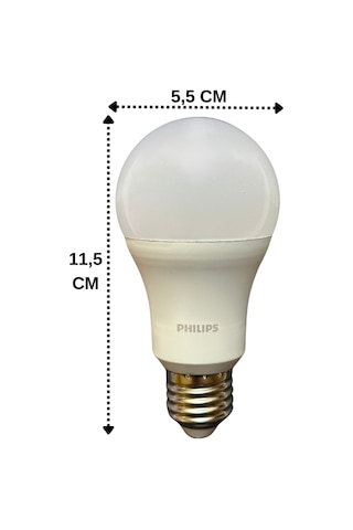 Philips 13w 100w 6500k Beyaz Işık E27 Duylu Led Ampul 2 Adet