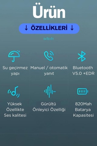 Ledoren Teknoloji Kask Kulaklık Bt22 Bluetooth Motosiklet Kulaklık