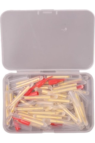 Valkyrie 50 Adet Kutulu Extra Aparatlı Fosfor Fitili - 39x4,5mm Xxl Boy - Glow Sticks - Yem İçi, Olta Ucu, Şamanda