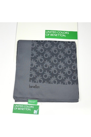 Benetton Elegante Uno Şal 1024 Kadife Gri