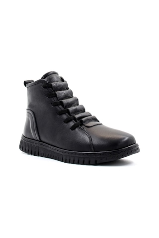 Fast Step Hakiki Deri Kadın Klasik Bot 757sza23662 001