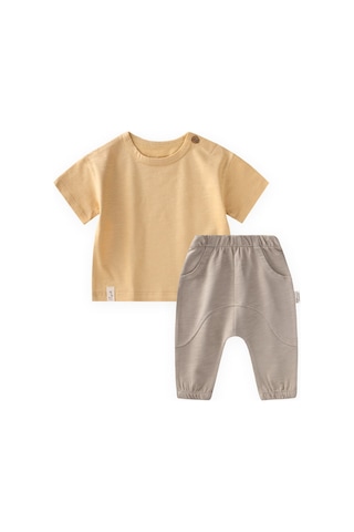 Cigit T-shirt Takım 0-3 Yaş Sundres sarı