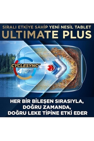 Şeylişeyler - Finish Ultimate Plus Bulaşık Makinesi Tableti 60'lı 1 Paket