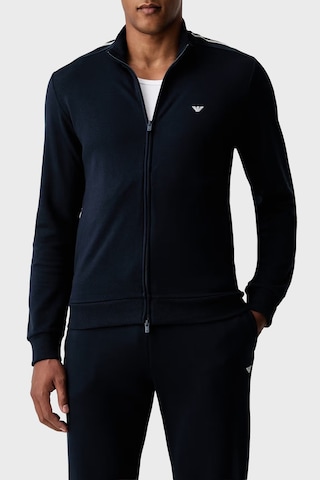 Emporio Armani Logolu Regular Fit Dik Yaka Eşofman Takımı Erkek Eşofman Takımı Em006961 Af25024 Ub102 Lacivert