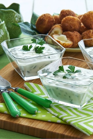 Lav Karen Cam Çorba Kasesi 6'lı Küçük Boy 300 ml (Salata/Tatlı/Kahvaltı/Çerez Kasesi)