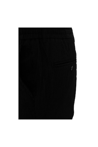 İgs Erkek Siyah Bağcıklı Smart Casual Dynamic Fit Pantolon-26038